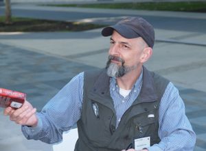 2013년 샌디에이고 캘리포니아 대학교에서 열린 스타쉽 센추리 심포지엄에서 스티븐슨