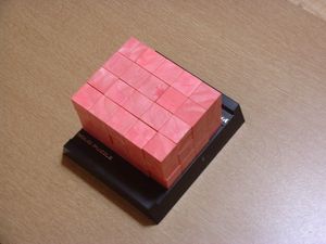 텐요에서 출시했던 3×4×5 입체 펜토미노 퍼즐 'FACOM'.