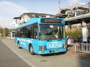 JR 나라야마역 버스(2007년 3월에 노선 폐지)