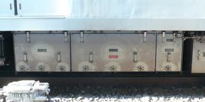 초퍼 차량이 탑재하는 GTO-DC 컨버터 장치(2측)