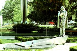 윌리엄 셰익스피어의 동상