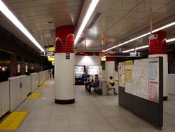 승강장 (2007년 4월)