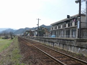 승강장(타케다 방면에서 바라봄)