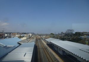 2013년 5월의 JR 동일본 승강장