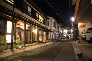 유노쓰 온천의 야경