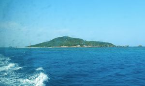 멀리서 본 오가미 섬