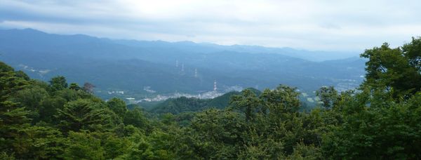 혼마루에서 바라본 조망