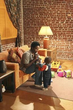 어린 월트와 아버지 마이클