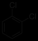 o-다이클로로벤젠의 구조식