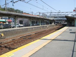 히로시마 측에서 본 홈 (2007년 3월)