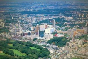 다마센터역 주변 항공 사진