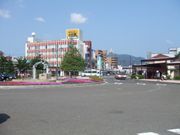 리뉴얼 전 마치나미구치(まちなみ口) 역전 로터리