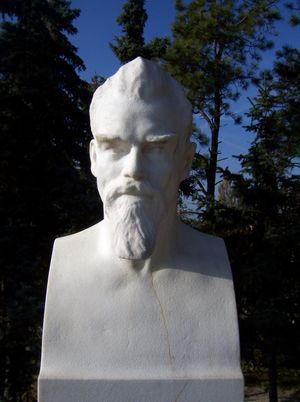 막스 클링거의 초상 (1921), 대리석, 요하네스 하르트만