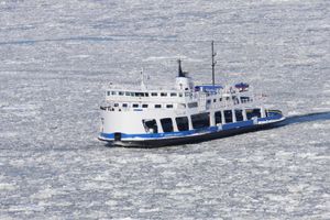 얼어붙은 세인트로렌스 강