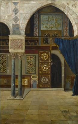 사원 문 (Cami Kapısı), 1920, 사킵 사반치 박물관