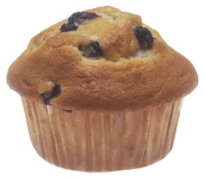 흔한 맛인 블루베리 머핀