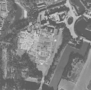 소실 후(1947년)의 메이지 궁전 터