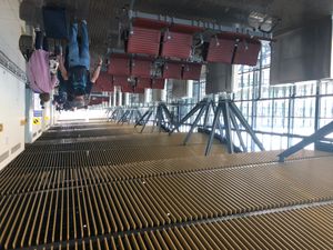 2019년 국제선 터미널(터미널 1) 출발 구역 내부