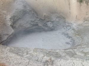 와이오밍주 옐로스톤 국립공원의 머드팟