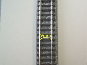 N게이지 궤도 (궤간 9mm)