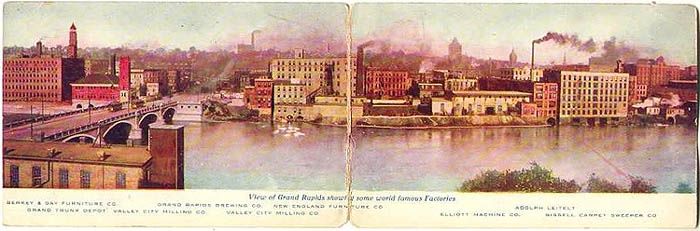 1905년 그랜드래피즈 중심부