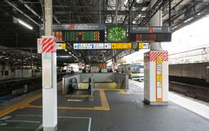 1·2번선(도카이도선·우에노도쿄라인) 승강장