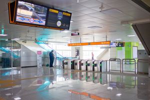 검단오류역 대합실