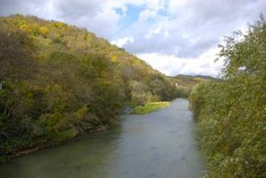 오사랏페 강 (2010년 10월)