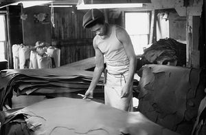 가죽 마무리 등급