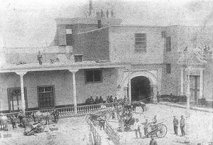 1895년 혁명 당시 페루 정부 궁전