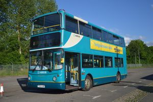 Arriva Shires & Essex Alexander ALX400 바디 DAF DB250LF 2014년 6월 Northwood tube station