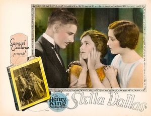 영화 스텔라 달라스(1925) 로비 카드, 로널드 콜먼, 로이스 모란, 조이스 출연