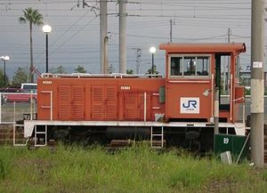 JR 화물이 소유한 입환용 교소 공업제 20t급 소형 기관차 (2001년 9월)