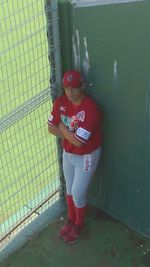 시나노 그랜세로스 시절(2013년 9월 23일 마츠모토시 야구장)