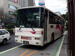 한때 당사가 담당했던 고속버스(토요노쿠니호)