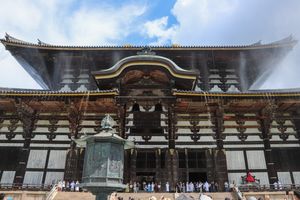 대불전에서의 방수 훈련