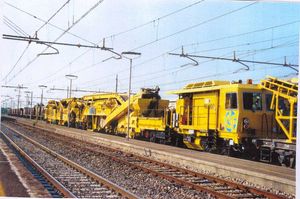 이탈리아의 선로 유지보수 장비