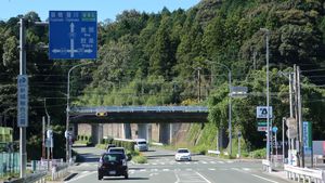 아루미 교차로 (종점) (아이치현 신시로시 아루미)