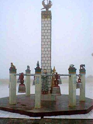 짜익티요 광장 지역의 타군다잉