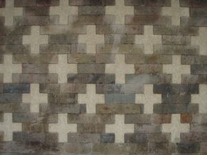 방화수류정 성벽 근접 사진