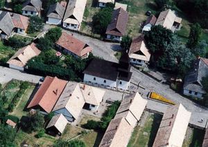 하늘에서 본 홀로쾨 마을 전경