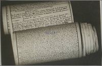 바스티유 감옥에서 발견된 소돔의 120일 원고 두루마리