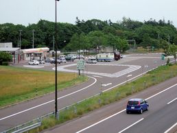 노포로PA 하행 (아사히카와 방향) (2007년 6월)