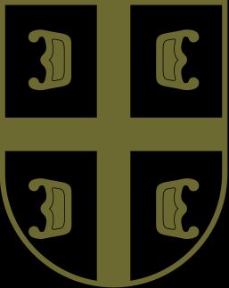 세르비아군의 전투복 견장