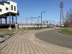 역전 광장 (남쪽 출구)