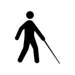 접근성, 시각 장애인 또는 저시력