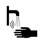 PF 074: 자동 센서 수도꼭지 또는 탭