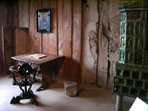 바르트부르크 성의 마르틴 루터의 방