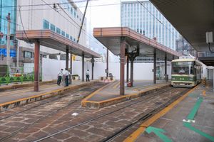 2022년 10월 촬영된 하차 승강장