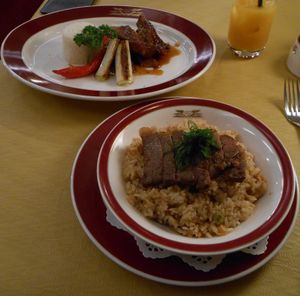 펍 타임 메뉴, 스테이크 필라프와 스페어 립